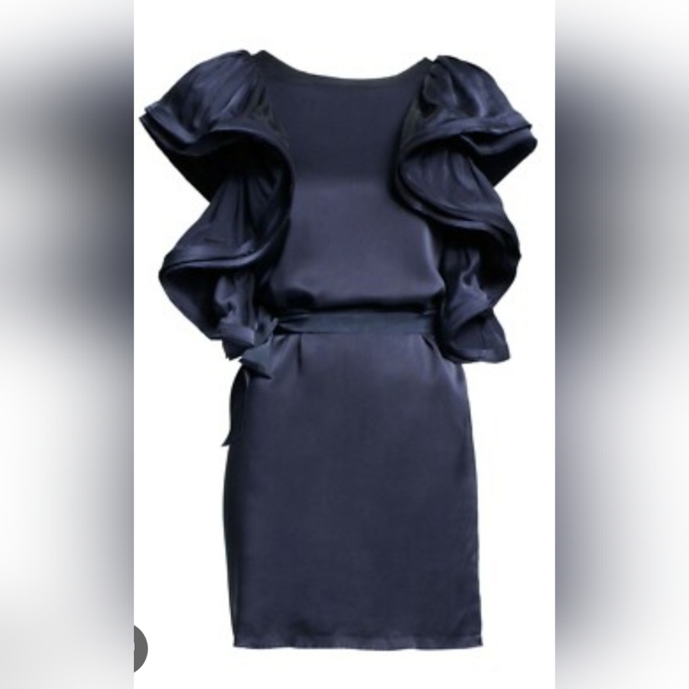 Lanvin X H&M Navy Dress